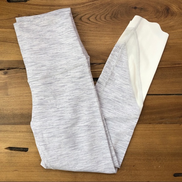 Lululemon Wunder Under Crop II *Roll Down Scallop Luxtreme 24" Wee Are From Spac - Picture 6 of 14